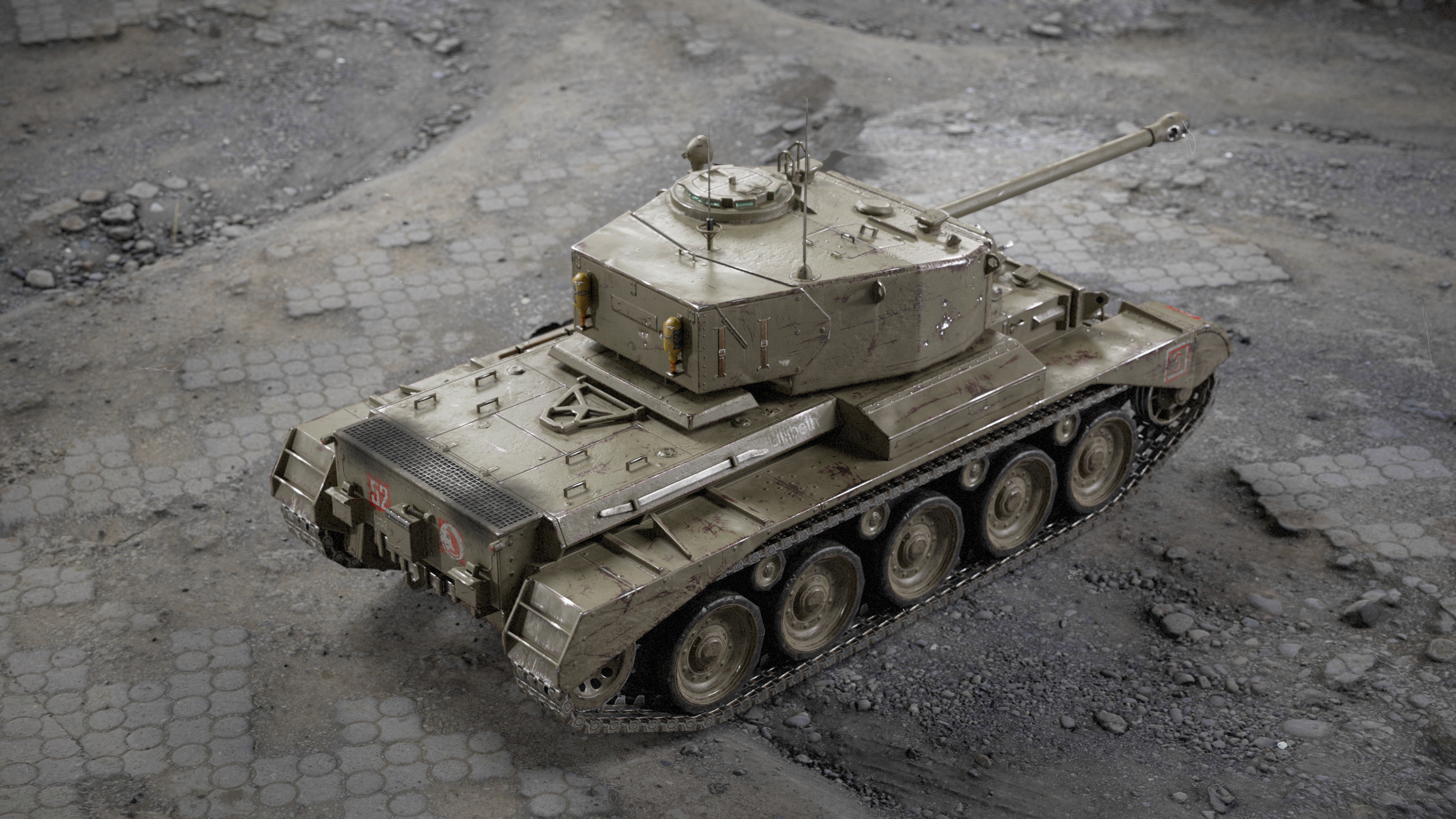 Comet tank render 2