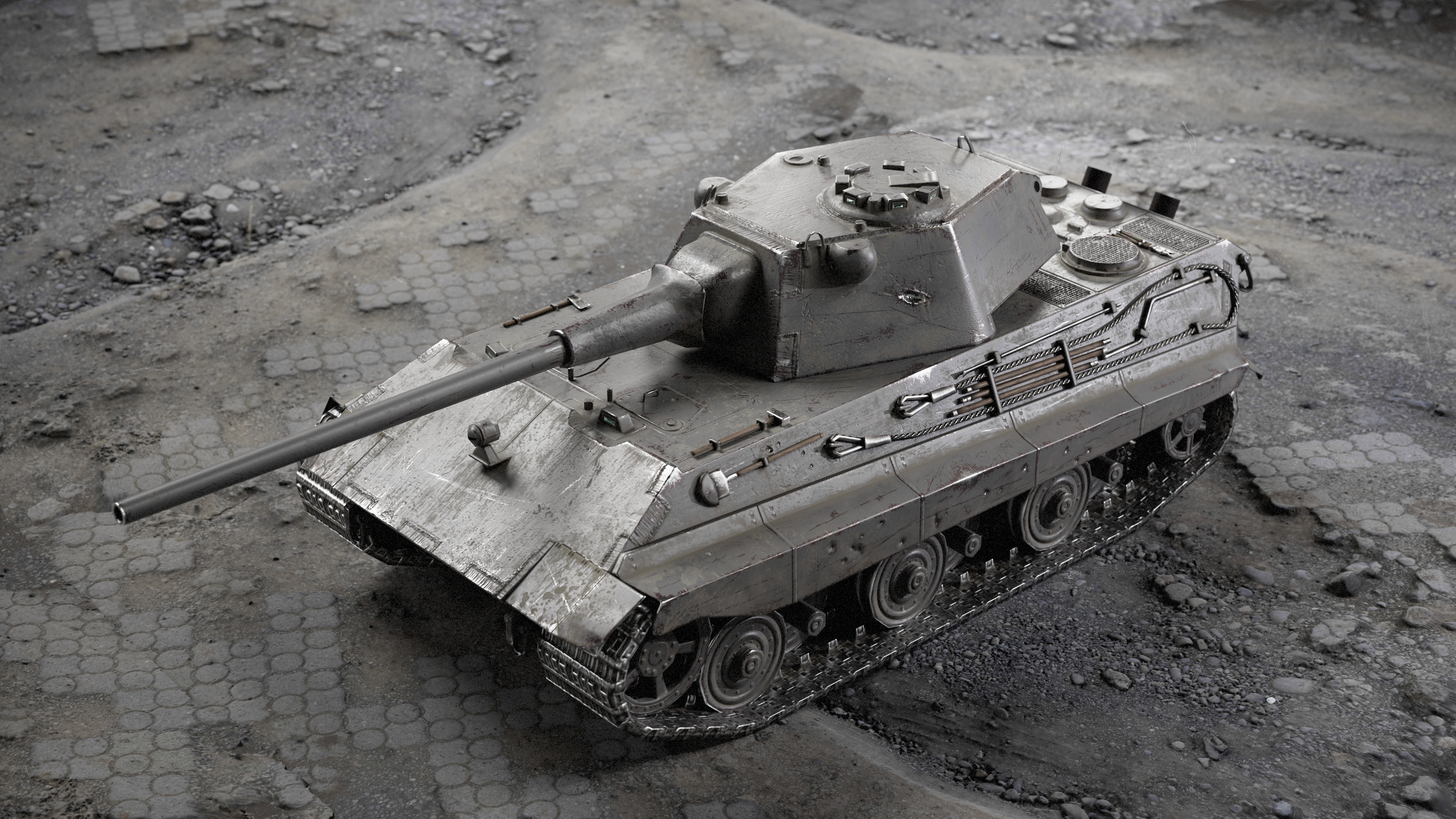 E-50 tank render 1